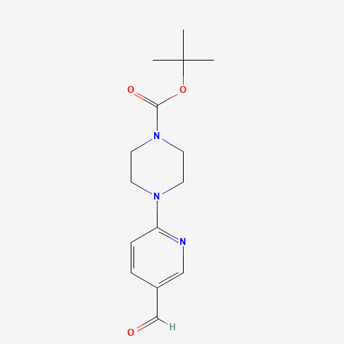 479226-10-3 tert-butyl 4-(5-formylpyrid-2-yl)piperazine-1-carboxylate chemical structure