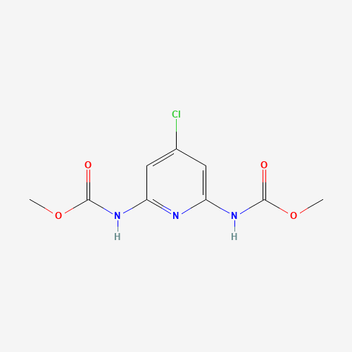 121572-37-0 Dimethyl (4-chloro-2,6-pyridinediyl)biscarbamate chemical structure