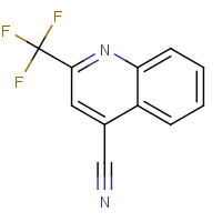 18706-26-8 2-(Trifluoromethyl)-4-quinolinecarbonitrile chemical structure