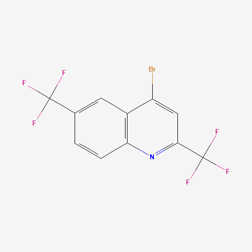 35853-48-6 4-Bromo-2,6-bis(trifluoromethyl)quinoline chemical structure