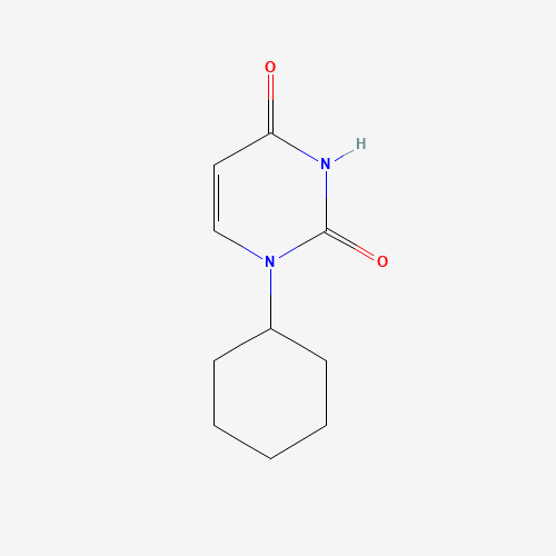 712-43-6 1-cyclohexyluracil chemical structure