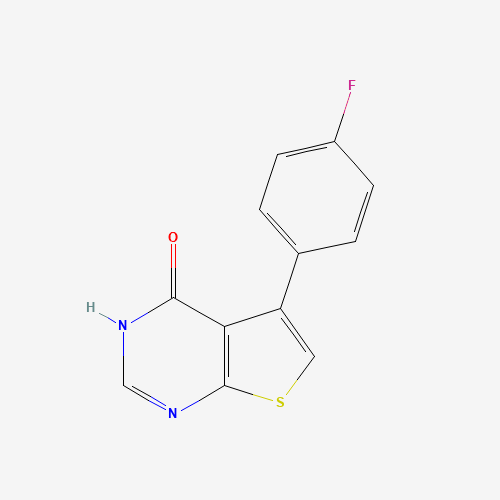 35978-37-1 5-(4-fluorophenyl)thieno[2,3-d]pyrimidin-4-ol chemical structure