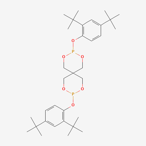 26741-53-7 2,4,8,10-Tetraoxa-3,9-diphosphaspiro[5.5]undecane, 3,9-bis[2,4-bis(1,1-dimethylethyl)phenoxy]- chemical structure
