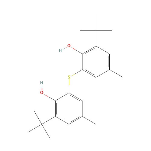 90-66-4 2,2'-thiobis(4-methyl-6-tert-butylphenol) chemical structure