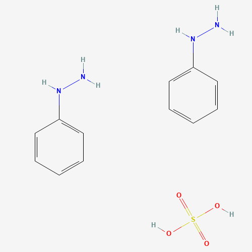 52033-74-6 Phenylhydrazine sulfate (2:1) chemical structure