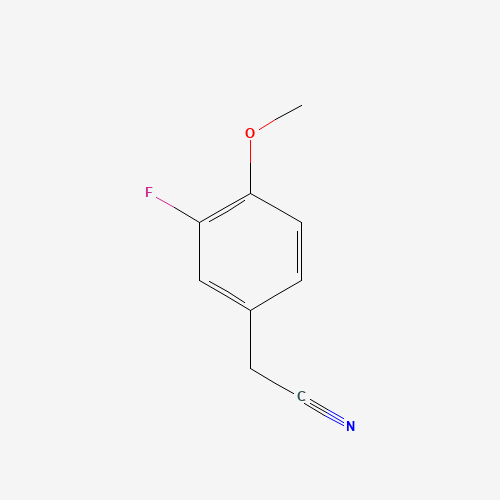404-90-0 3-Fluoro-4-methoxybenzyl cyanide chemical structure
