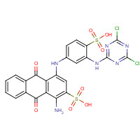 13324-20-4 procion blue MX-R chemical structure