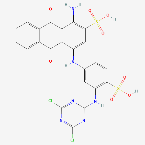 13324-20-4 procion blue MX-R chemical structure