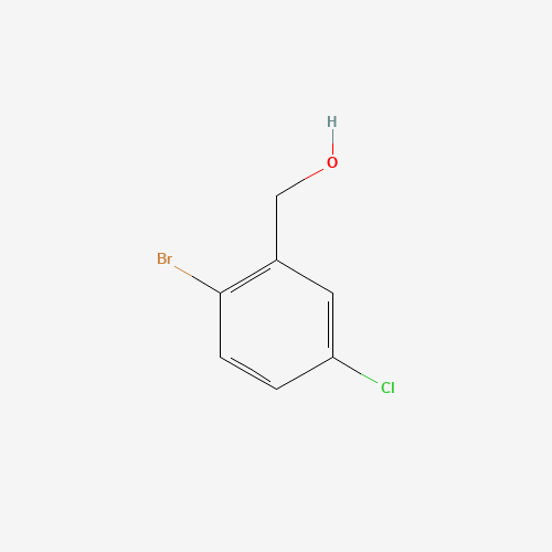 60666-70-8 (2-Bromo-5-chlorophenyl)methanol chemical structure