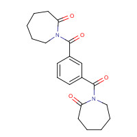 7381-13-7 1,1'-(1,3-Phenylenedicarbonyl)di(2-azepanone) chemical structure