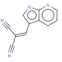 157561-99-4 (1H-Pyrrolo[2,3-b]pyridin-3-ylmethylen)malononitril chemical structure