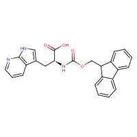 737007-45-3 N-[(9H-Fluoren-9-ylmethoxy)carbonyl]-3-(1H-pyrrolo[2,3-b]pyridin-3-yl)-L-alanine chemical structure