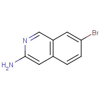 1192815-02-3 7-Bromoisoquinolin-3-amine chemical structure