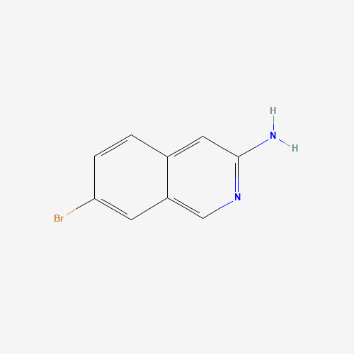 1192815-02-3 7-Bromoisoquinolin-3-amine chemical structure