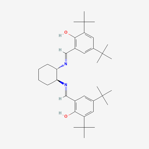 135616-36-3 (1S,2S)-N,N′-bis-[3,5-di-tert-butylsalicylidene]-1,2-cyclohexanediamine chemical structure