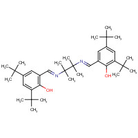 351498-10-7 2,2'-{(2,3-Dimethylbutane-2,3-diyl)bis[nitrilo(E)methylylidene]}bis(4,6-di-tert-butylphenol) chemical structure