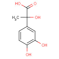 22681-72-7 3,4-dihydroxyphenyllactic acid chemical structure