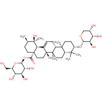 35286-58-9 1-O-[(3b)-3-(a-L-Arabinopyranosyloxy)-19-hydroxy-28-oxours-12-en-28-yl]-b-D-glucopyranose chemical structure