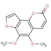 131-12-4 5,6-Dimethoxy-2H-furo[2,3-h]chromen-2-one chemical structure