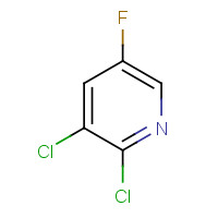 185985-40-4 2,3-Dichloro-5-fluoropyridine chemical structure