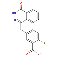 763114-26-7 2-Fluoro-5-[(4-oxo-3,4-dihydrophthalazin-1-yl)methyl]benzoic acid chemical structure