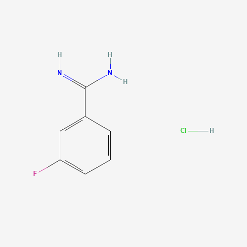 75207-72-6 3-Fluorobenzenecarboximidamide hydrochloride (1:1) chemical structure