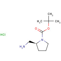 1190890-11-9 2-Methyl-2-propanyl (2S)-2-(aminomethyl)-1-pyrrolidinecarboxylate hydrochloride (1:1) chemical structure