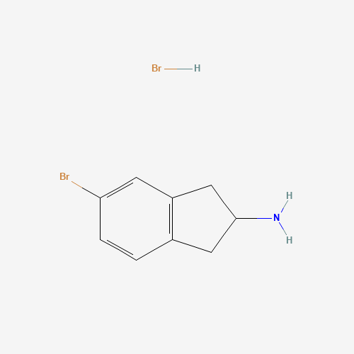 321352-52-7 5-Bromoindan-2-amine hydrobromide (1:1) chemical structure