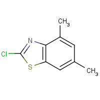 80689-35-6 benzothiazole, 2-chloro-4,6-dimethyl- chemical structure