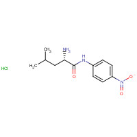 16010-98-3 N-(4-Nitrophenyl)-L-leucinamide hydrochloride (1:1) chemical structure