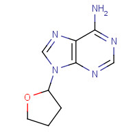 17318-31-9 9-(tetrahydrofuran-2-yl)-9h-purin-6-amine chemical structure