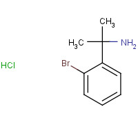 1087723-47-4 2-(2-Bromophenyl)-2-propanamine hydrochloride (1:1) chemical structure