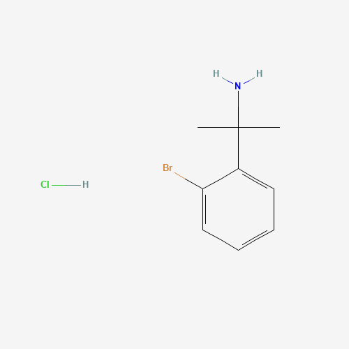 1087723-47-4 2-(2-Bromophenyl)-2-propanamine hydrochloride (1:1) chemical structure