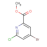 1206249-86-6 Methyl 4-bromo-6-chloro-2-pyridinecarboxylate chemical structure