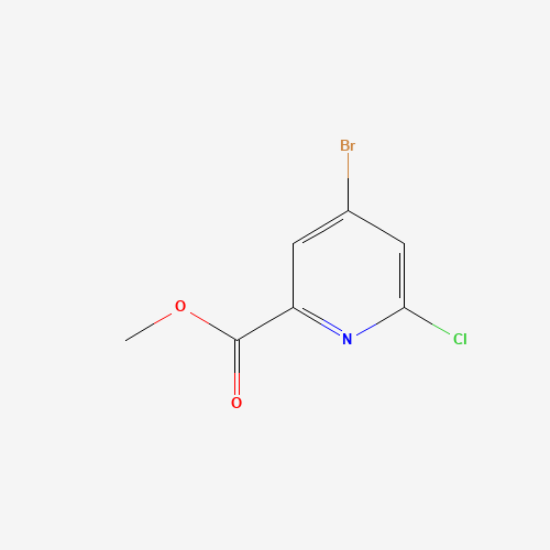 1206249-86-6 Methyl 4-bromo-6-chloro-2-pyridinecarboxylate chemical structure
