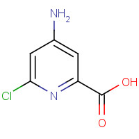 546141-56-4 4-Amino-6-chloro-2-pyridinecarboxylic acid chemical structure
