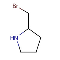 412311-36-5 2-(Bromomethyl)pyrrolidine chemical structure