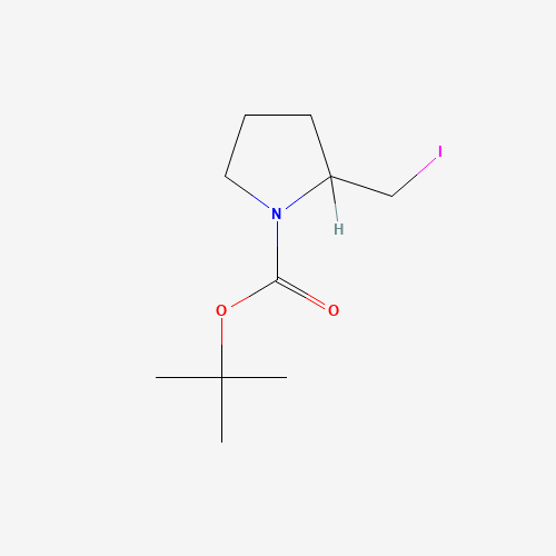 177750-73-1 tert-Butyl 2-(iodomethyl)-1-pyrrolidinecarboxylate chemical structure
