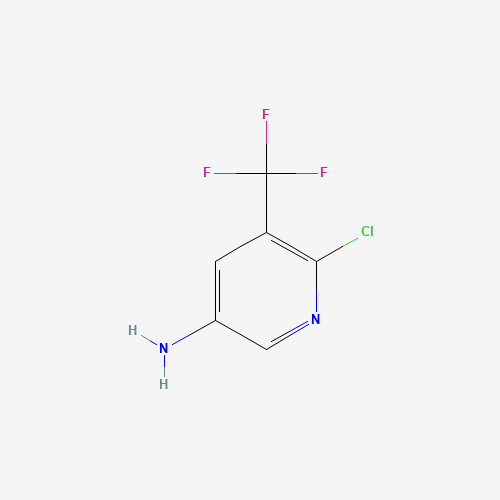 99368-68-0 6-Chloro-5-(trifluoromethyl)-3-pyridinamine chemical structure
