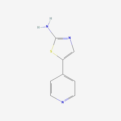 40353-55-7 4-(4-Pyridinyl)-1,3-thiazol-2-amine chemical structure