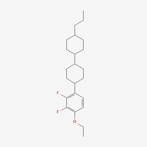 123560-48-5 4-(4-Ethoxy-2,3-difluorophenyl)-4'-propyl-1,1'-bi(cyclohexyl) chemical structure