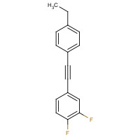 145698-43-7 1-[(3,4-Difluorophenyl)ethynyl]-4-ethylbenzene chemical structure