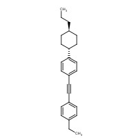 100558-53-0 1-[(4-Ethylphenyl)ethynyl]-4-(trans-4-propylcyclohexyl)-benzene chemical structure