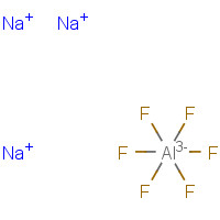 13775-53-6 Trisodium hexafluoroaluminate(3-) chemical structure
