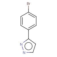 73387-46-9 5-(4-Bromophenyl)-1H-pyrazole chemical structure