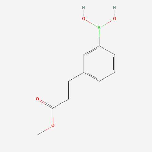 833472-82-5 [3-(3-Methoxy-3-oxopropyl)phenyl]boronic acid chemical structure