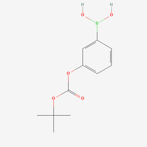 380430-69-3 [3-({[(2-Methyl-2-propanyl)oxy]carbonyl}oxy)phenyl]boronic acid chemical structure