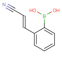 850568-63-7 {2-[(E)-2-Cyanovinyl]phenyl}boronic acid chemical structure