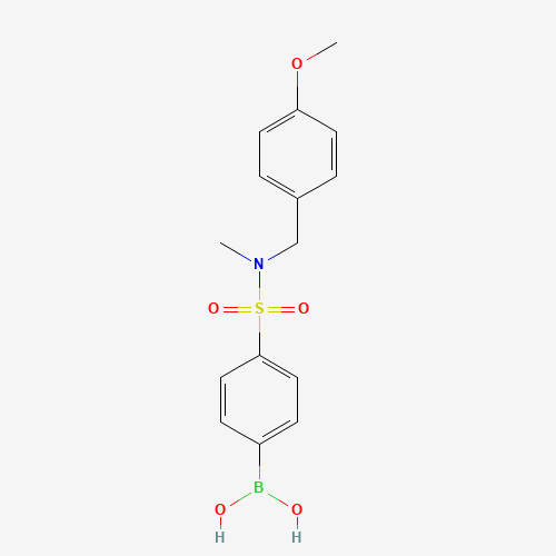 913835-54-8 {4-[(4-Methoxybenzyl)(methyl)sulfamoyl]phenyl}boronic acid chemical structure