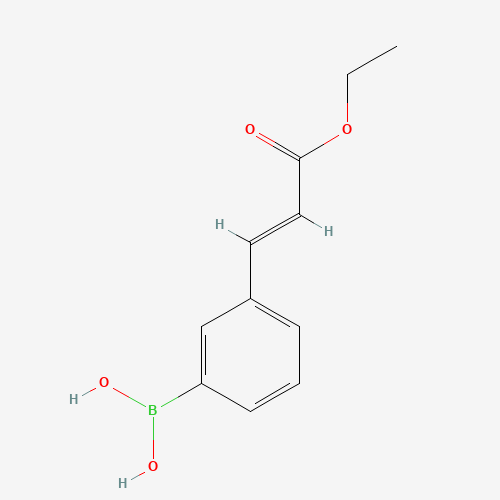 913835-51-5 {3-[(1E)-3-Ethoxy-3-oxo-1-propen-1-yl]phenyl}boronic acid chemical structure